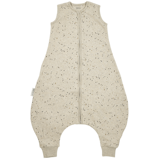Meyco Schlafsack Jumper Rib Mini spot Sand Melange