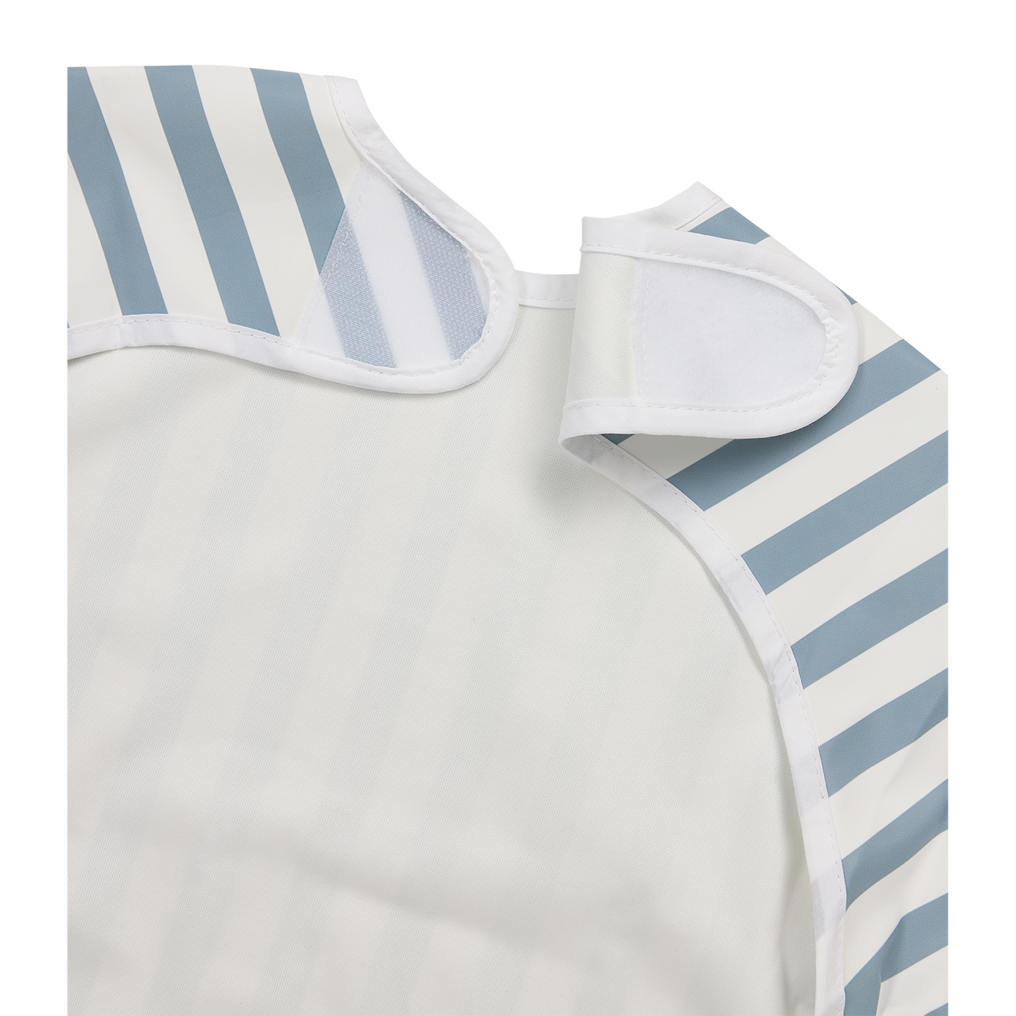 Meyco Ärmellätzchen Fat Stripe Jeans Blue