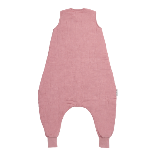 Meyco Schlafsack Jumper gefüttert vorgewaschen musselin Rose
