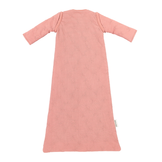 Meyco Schlafsack mit abnehmbaren Ärmeln jacquard Bow Rose