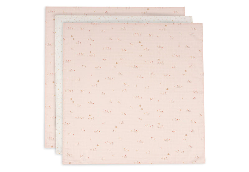 Mullwindeln Hydrophil 70x70cm - Pretty Picnic - 3 Stück