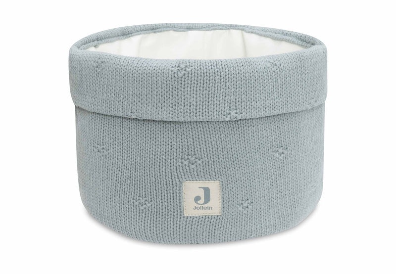 Jollein Pflegekörbchen - Cosy Knit Sea Green Studio