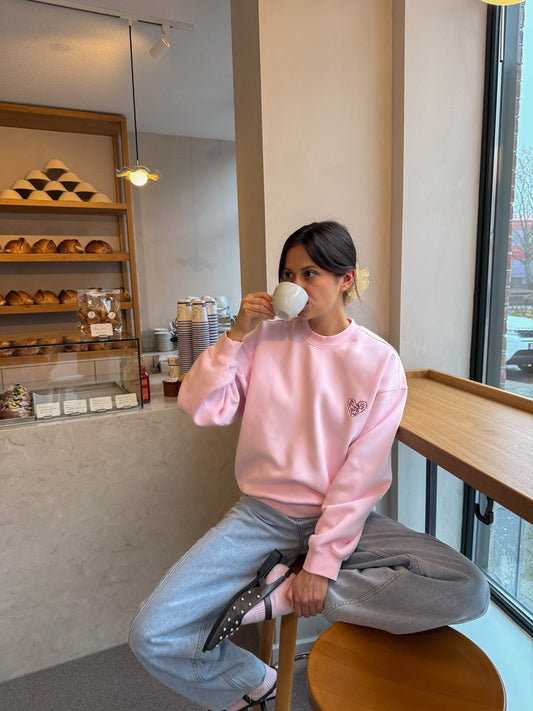 Famvibes Place TO Grow Sweatshirt Unisex rosa