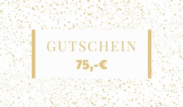 75,- € Gutschein - Schöne Dinge für Eure Lieblinge - online Versand