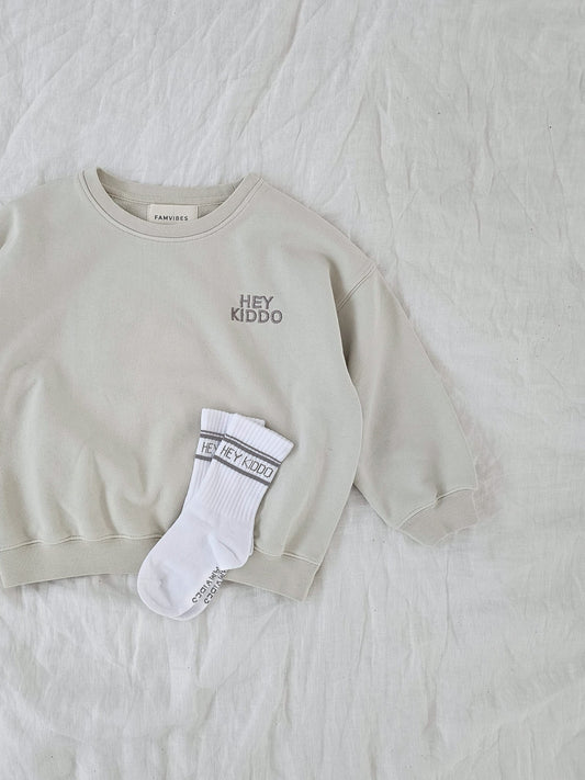 Famvibes HEY Kiddo Socken taupe