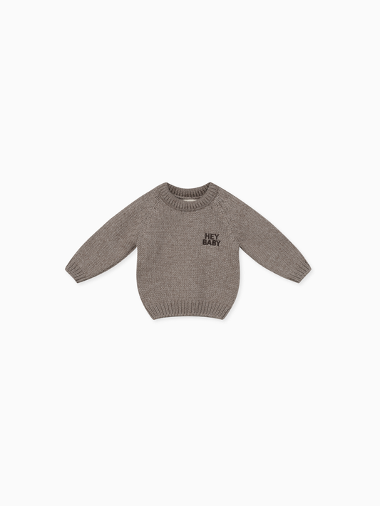Famvibes HEY Baby Strickpullover chocolate
