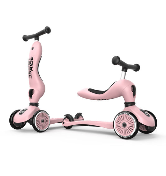Scoot and Ride Highwaykick 1 rose Detailansicht