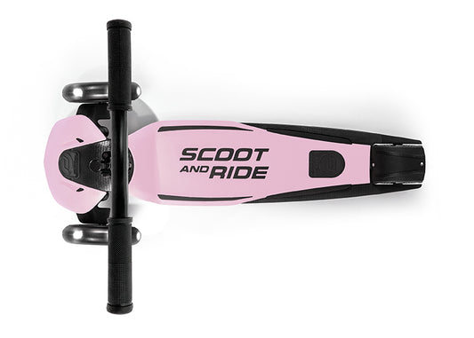 Scoot and Ride Highwaykick 5 LED rose Detailansicht