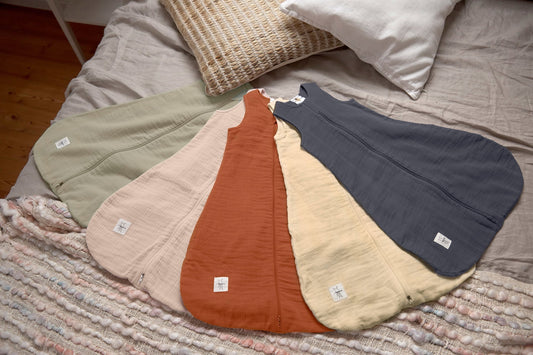 Lässig Baby Sommerschlafsack Tog 1 Bio Baumwolle, Nature, Beige Detailansicht