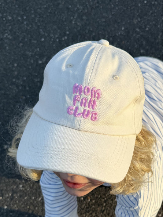 Famvibes Mom Fan Club Cap creme
