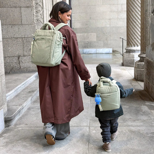 Lässig Wickelrucksack Mint