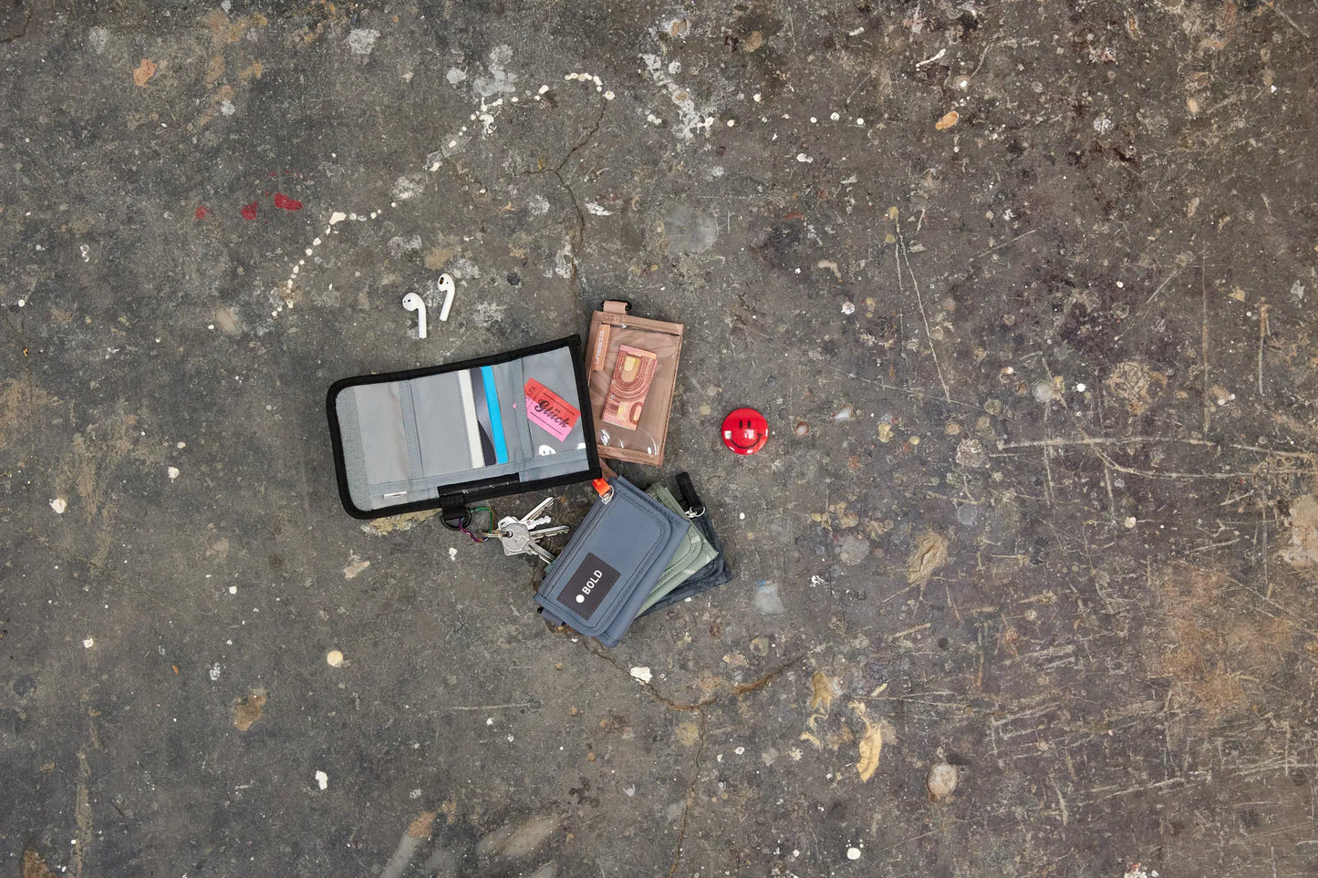 Lässig Geldbeutel mit Verpackung