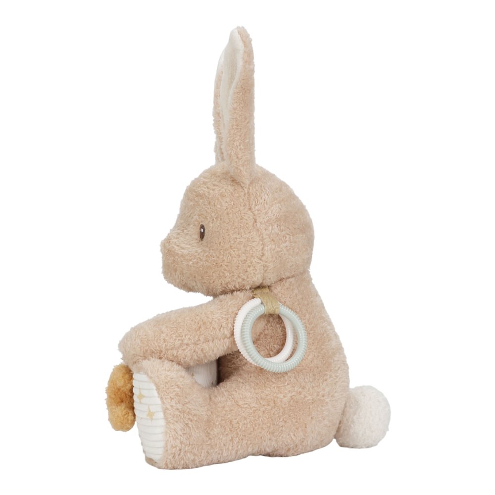 Little Dutch Aktivitätenkuscheltier beige Baby Bunny GRS
