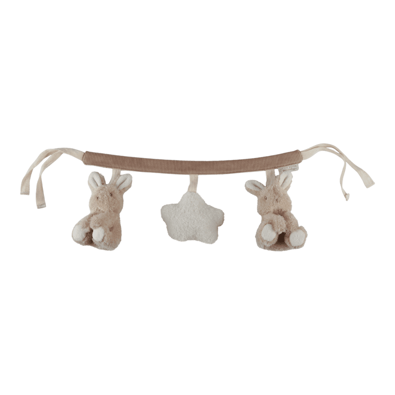 Little Dutch Wagenkette Baby Bunny Beige Studio-Aufnahme