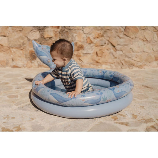 Little Dutch Ocean World Schwimmbeck 80cm Walflosse Detailansicht