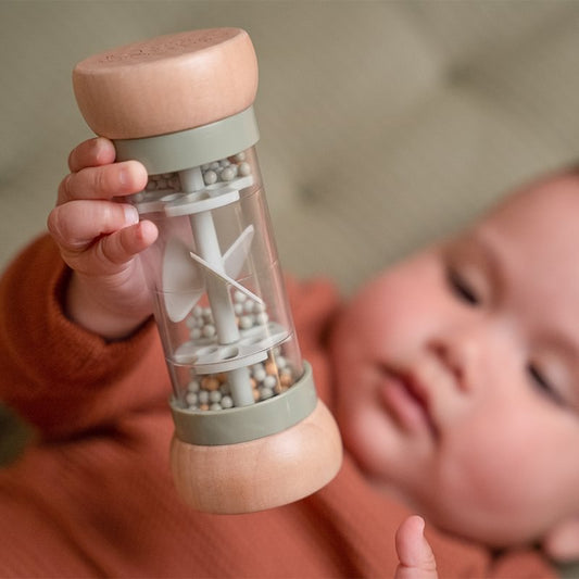 Little Dutch Regenrassel olive Little Farm LD7136