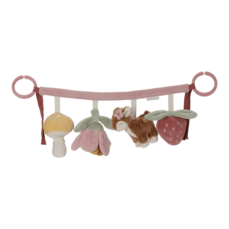 Little Dutch Wagenkette Fairy Garden Rosa Studio-Aufnahme
