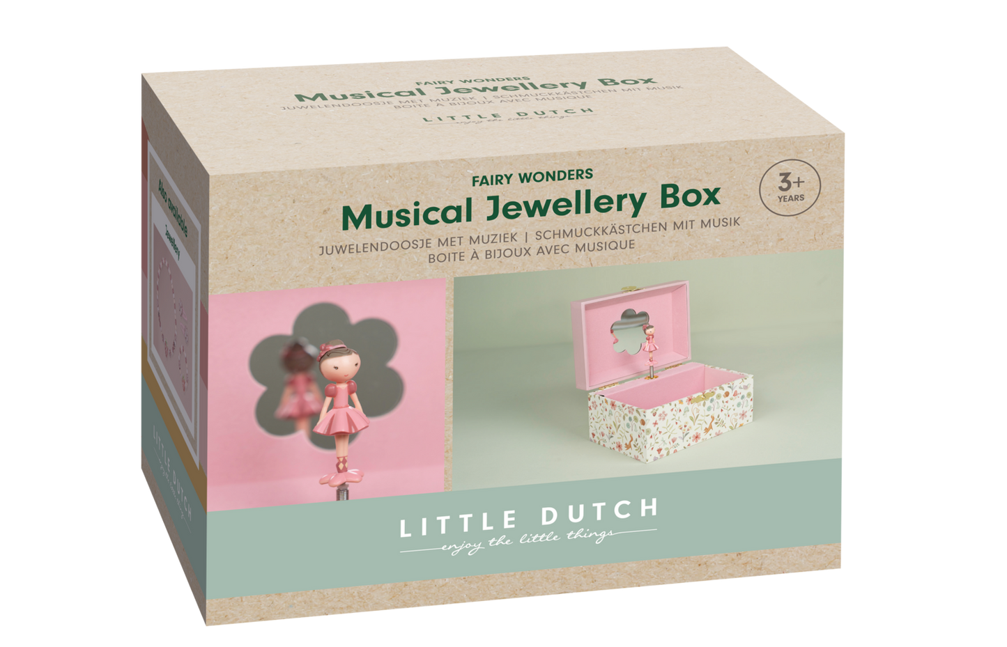 Little Dutch Rosa Schmuckkästchen mit Musik