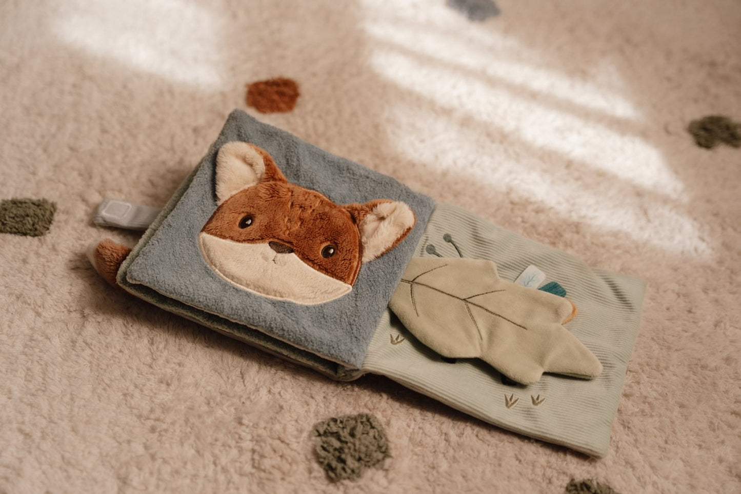 Little Dutch Stoffbuch mit Aktivitäten blau - Forest Friends