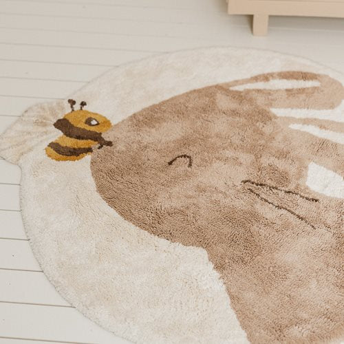 Little Dutch Teppich Hase Detailansicht