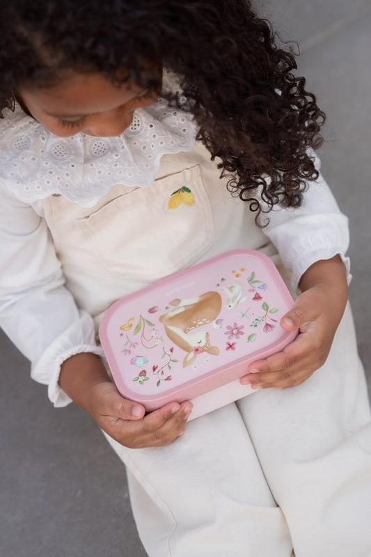 Little Dutch rosa Brotdose Campus Fairy Garden Mepal