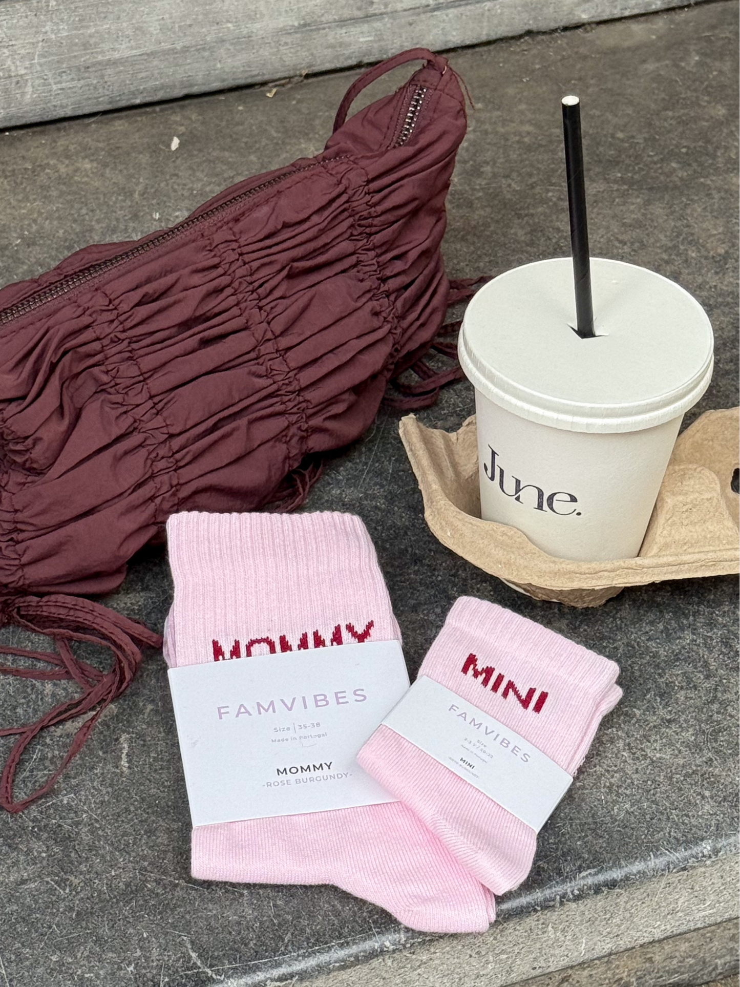 Famvibes Mini Original Socken rosa