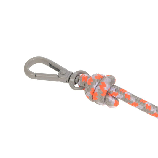 Palopa Schultergurt Leckerlibeutel Taupe Neon Orange