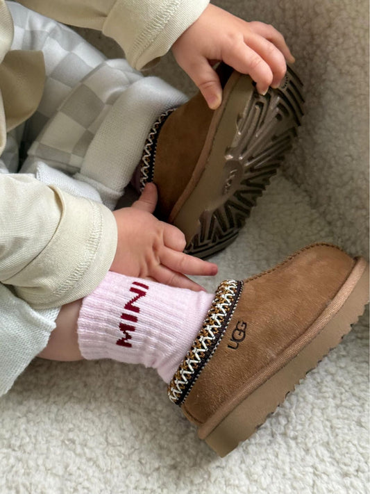 Famvibes Mini Stoppersocken rosa