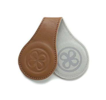 Cloby Magnet-Clips 2er Set Leder braun online kaufen