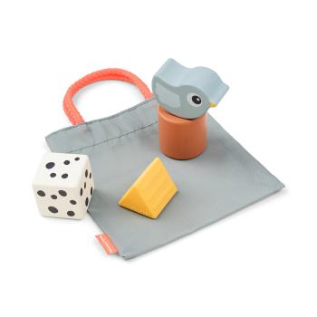 Done by Deer Baustein Set 4 Stück Birdee Holz