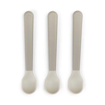Done by Deer Foodie easy-grip Babylöffel 3-er Pack sand Detailansicht