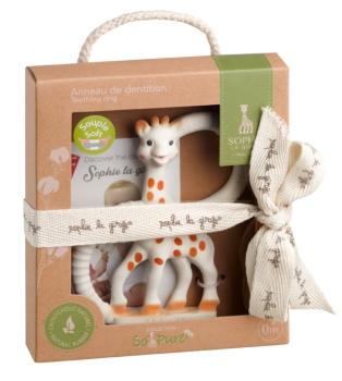 Sophie la Girafe Beißring So'Pure Sophie la girafe Version weich Detailansicht