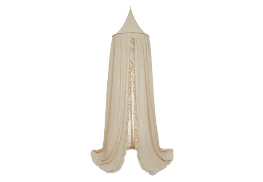 Jollein Baldachin Betthimmel Vintage Ruffle 245cm 002-005-66041 Baldachin Jollein – Detailaufnahme Material und Verarbeitung