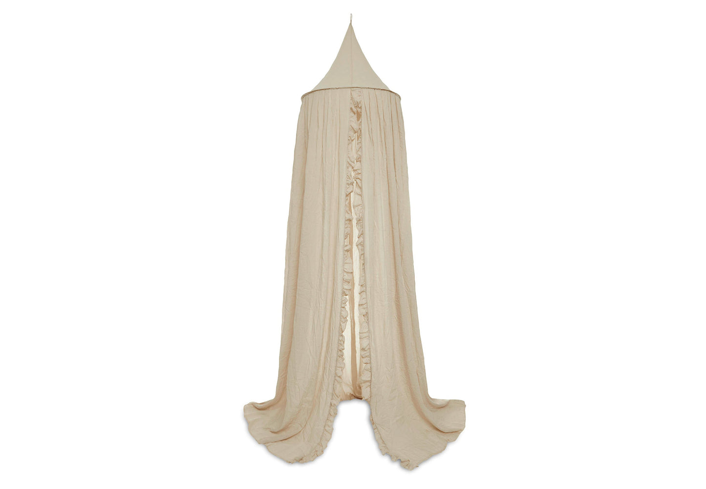 Jollein Baldachin Betthimmel Vintage Ruffle 245cm 002-005-66041 Baldachin Jollein – Detailaufnahme Material und Verarbeitung