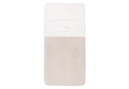 Jollein Bettlaken - Sleepy Miffy 008-511-67095 Bettlaken Jollein – Detailaufnahme Material und Verarbeitung