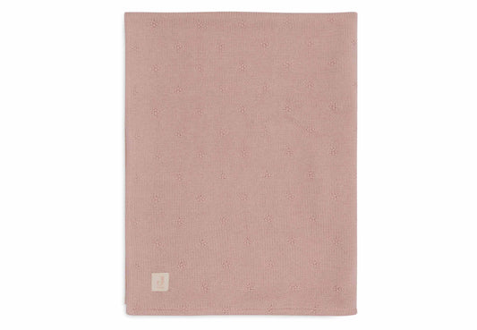 Jollein Decke - Cosy Knit - Velvet 517-511-68033 Decke Jollein – Detailaufnahme Material und Verarbeitung