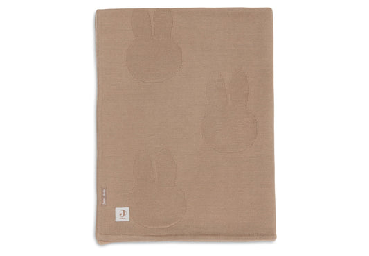 Jollein Decke - Miffy - Velvet 517-511-68131 Decke Jollein – Detailaufnahme Material und Verarbeitung