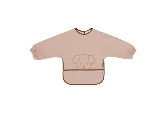 Jollein Lätzchen Wasserdicht mit Ärmeln - Miffy Peekaboo 029-869-68043 Lätzchen Jollein – Detailaufnahme Material und Verarbeitung