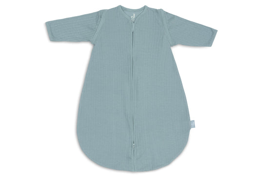 Jollein Schlafsack Newborn mit abnehmbaren Ärmeln - Rund - Ajour 063-410-67020 Schlafsack Jollein – Detailaufnahme Material und Verarbeitung