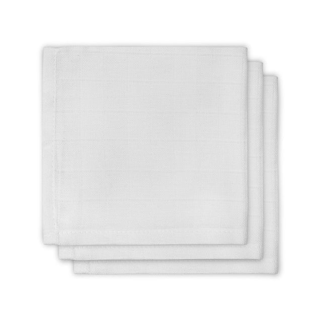 Jollein Spucktücher Hydrophil 31x31cm - Basic - 3 Stück 537-848-00001 Spucktuch Jollein – Studio Produktbild Frontansicht