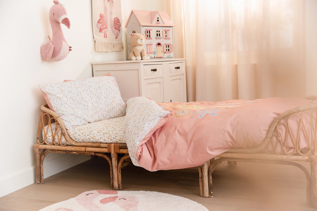 Little Dutch Wandteppich Flamingo Rosa Blooming Safari