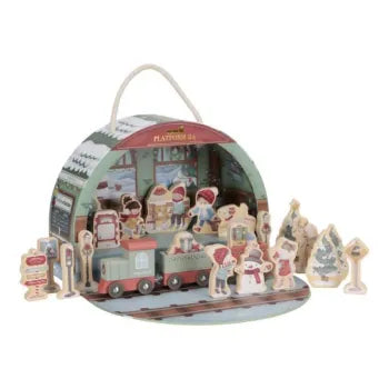 Little Dutch Adventskalender Eisenbahn