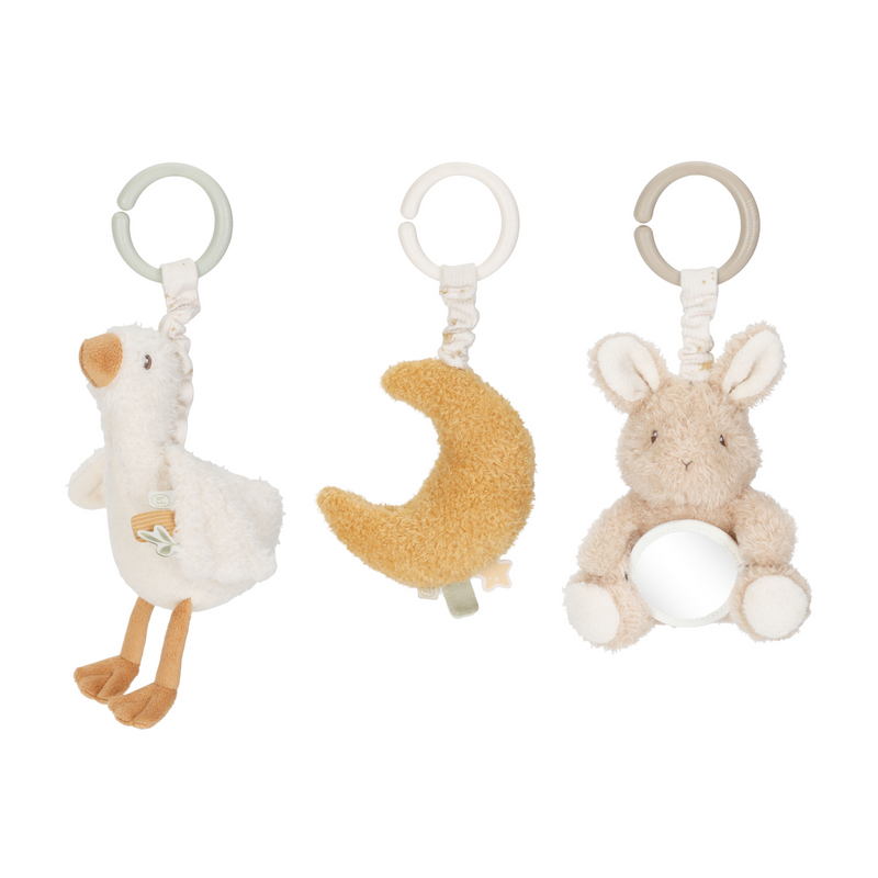 Little Dutch Aktivitätshänger 3er Set Newborn Naturals GRS