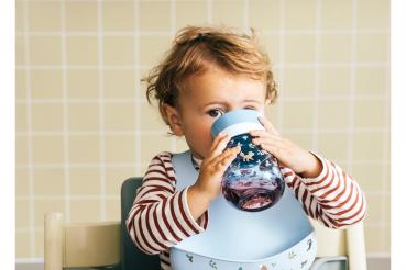 Little Dutch 360° Trinkbecher blau Mepal Mio 300 ml - Forest Friends