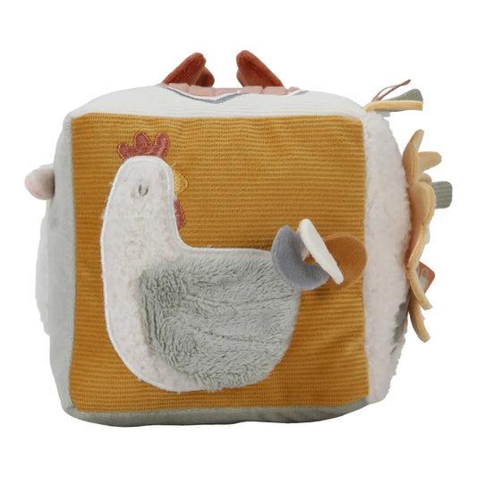 Little Dutch Aktiv Würfel Soft Little Farm – Detailansicht