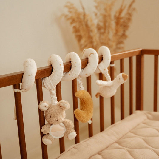 Little Dutch Aktivitätsspirale Goose – Newborn Naturals (GRS) – Detailansicht