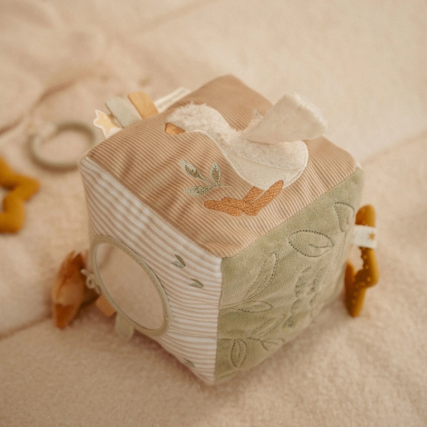 Little Dutch Beige Aktiv Würfel Soft Newborn Naturals GRS – Größe