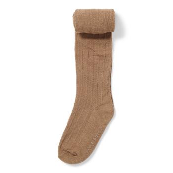 Little Dutch Gestrickte Strumpfhose Kabel braun Weihnachten
