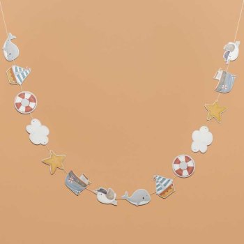 Little Dutch Girlande blau Sailors Bay