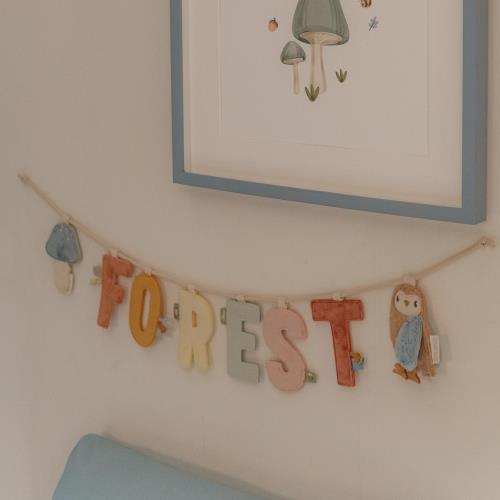 Little Dutch Girlanden Element – Pilz Ornament – Detailansicht